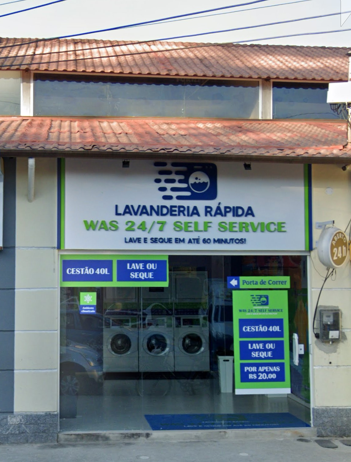 Fachada da Rápida Was em Paraty